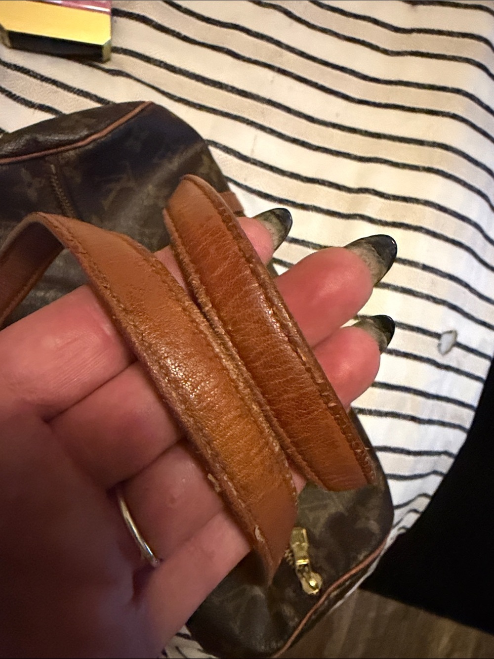 Louis Vuitton Monogram Barrel Bag in Brown and Tan - Picture 2 of 5